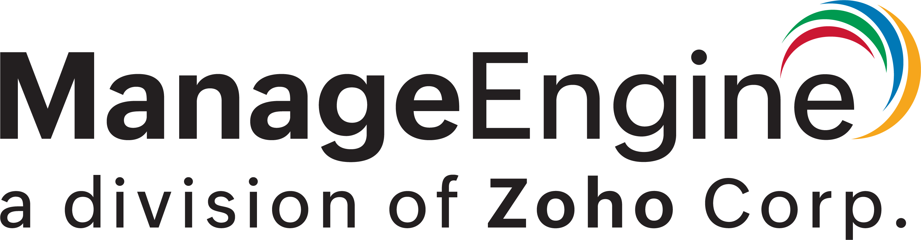 ManageEngine Div of Zoho Corp Dark PNG 1 002